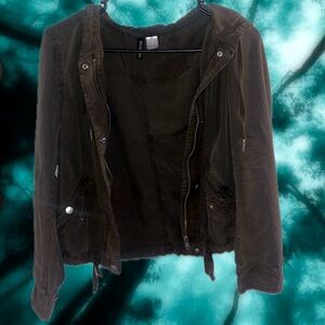 Dark Green Jacket (Twilight vibes🌱✨)